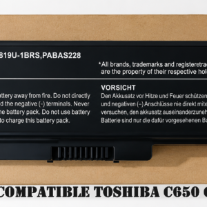 🔋 BATTERIE COMPATIBLE TOSHIBA C650 / C660 – PA3817 🔋