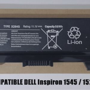 🔋 Batterie Compatible Dell Inspiron 1545 / 1525 – 56Wh | Type X284G