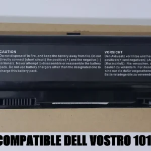 🔋 Batterie Compatible Dell Vostro 1015 A860 F287H / G069H