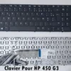 Clavier HP ProBook 450 G3 455 G3, 470 G3, 450 G4, 455 G4, 470 G4, 650 G2, 650 G3, 655 G2
