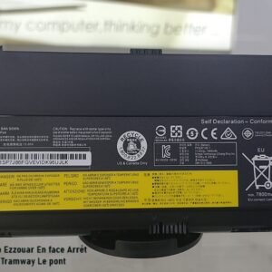 🔋 Batterie Originale Lenovo L17M6P51 90Wh (Type 77+) – ThinkPad P50 / P51 / P52