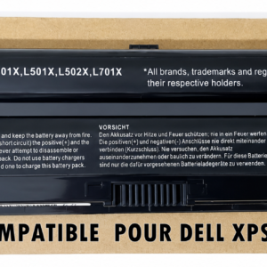 🔋 Batterie Compatible pour Dell XPS L502X – 11.1V | 5200mAh