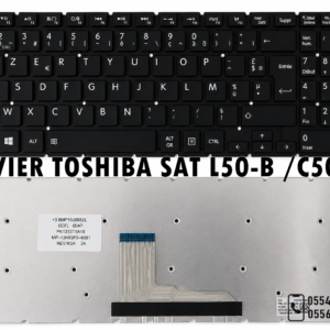 ⌨️ Clavier Original Toshiba Satellite L50-B / C50-B – AZERTY Français