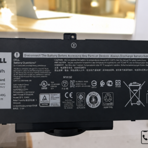 🔋 Batterie ORIGINAL DELL RJ40G – 63Wh | 15.2V | Haute Performance