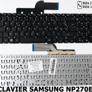 🔥 CLAVIER AZERTY FRANÇAIS SAMSUNG NP270E – AVEC PAVÉ NUMÉRIQUE 💻⌨️