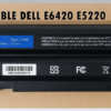 BATTERIE COMPATIBLE DELL Latitude E6420 / E5220 / E5520 / E6520 – Type T54FJ (60Wh)