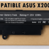 🔋 Batterie Compatible ASUS X200M A31N1302 – 11.25V | 33Wh