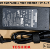 🔌 Chargeur Compatible Toshiba 19V – 4.7A | Connecteur 5.5 × 2.5 mm