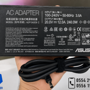 🔥 CHARGEUR ASUS ORIGINAL 240W – ADP-240EB C 🔥  ⚡ 20V ⎓ 12A – 240W 🔌 Connecteur : 6.3 × 3.0 mm