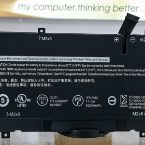 🔋 BATTERIE DELL TYPE 8N0T7 – 75Wh | 11.4V | 6254mAh
