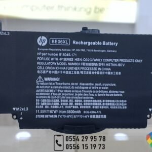 🔋 Batterie HP BE06XL Originale – 11.55V | 67Wh | 5800mAh