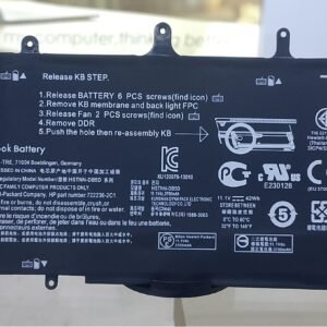 🔋 Batterie HP BL06XL Originale – 11.1V | 42Wh | 3700mAh