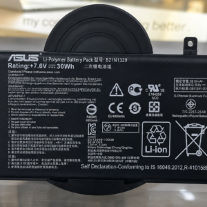 🔋 BATTERIE ASUS B21N1329 – 7.6V / 30Wh