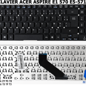 💻 CLAVIER ACER ASPIRE E1-570 / E5-571 — AZERTY FR 🇫🇷