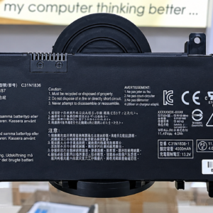 🔋 Batterie ASUS C31N1836 – 11.49V / 47Wh