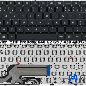 Clavier HP ProBook 640 G2 G3 / 430 440 G3 G4 AZERTY