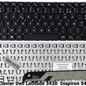 ⌨️ Clavier Dell Latitude 3420 / Inspiron 5410 – AZERTY