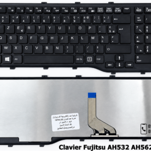 ⌨️ Clavier Fujitsu AH532 AH562 NH532Noir avec Pavé Numérique