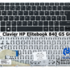 ⌨️ Clavier HP EliteBook 840 G5 / G6 – AZERTY 🇫🇷