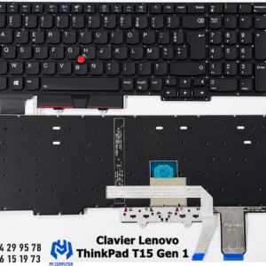 ⌨️ Clavier Lenovo ThinkPad T15 Gen 1 – AZERTY Français 🇫🇷